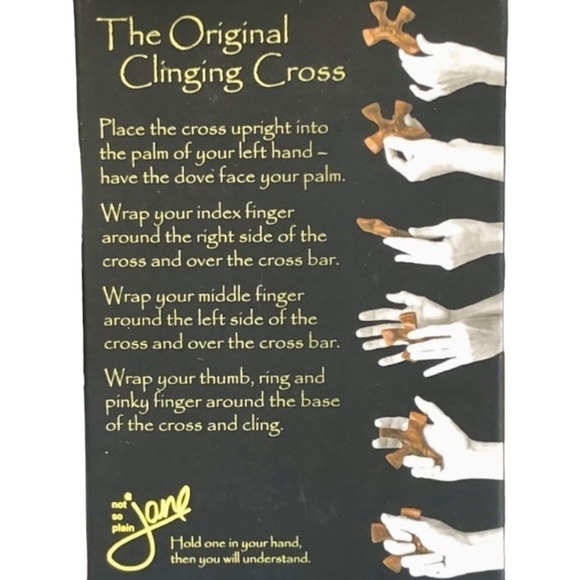 The Clinging Cross and The Lord Will Guide You Always Ornament - Picture 7 of 10